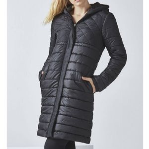 Kate Hudson Fabletics Black Puffy Winter Coat